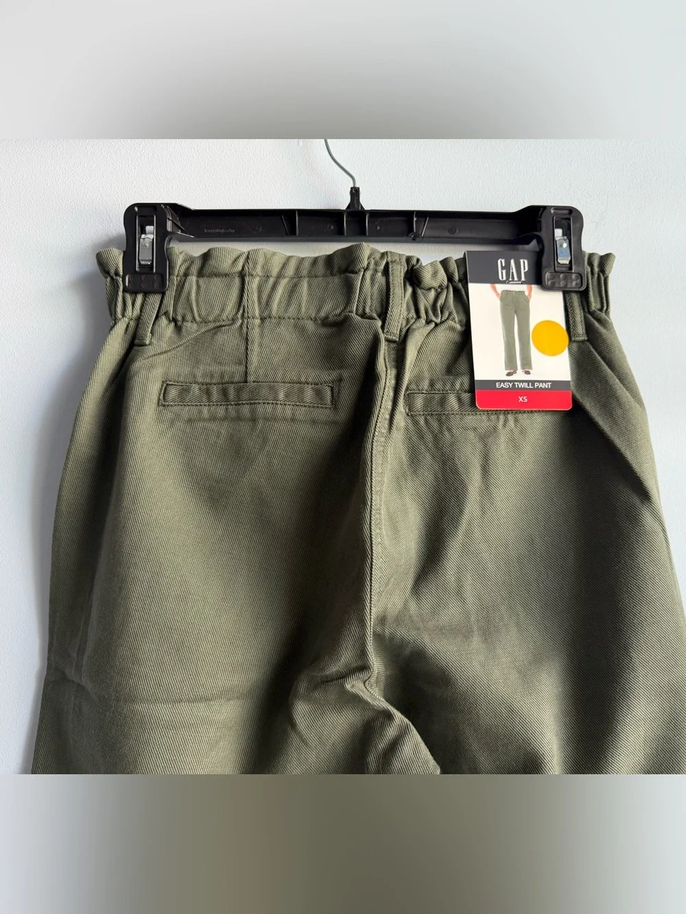 Gap Women's Green Easy Twill Pull On Pants Size XS